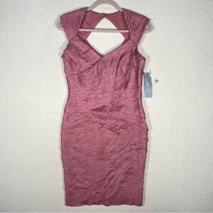 NWT London Times Petites‎ Size 8p Pink Colored Dress Cocktail